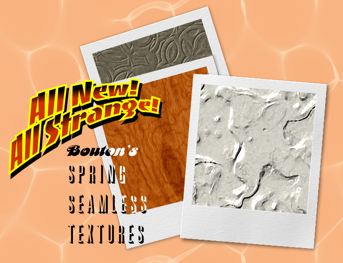 All New All Strange Boutons's  Spring Seamless Textures